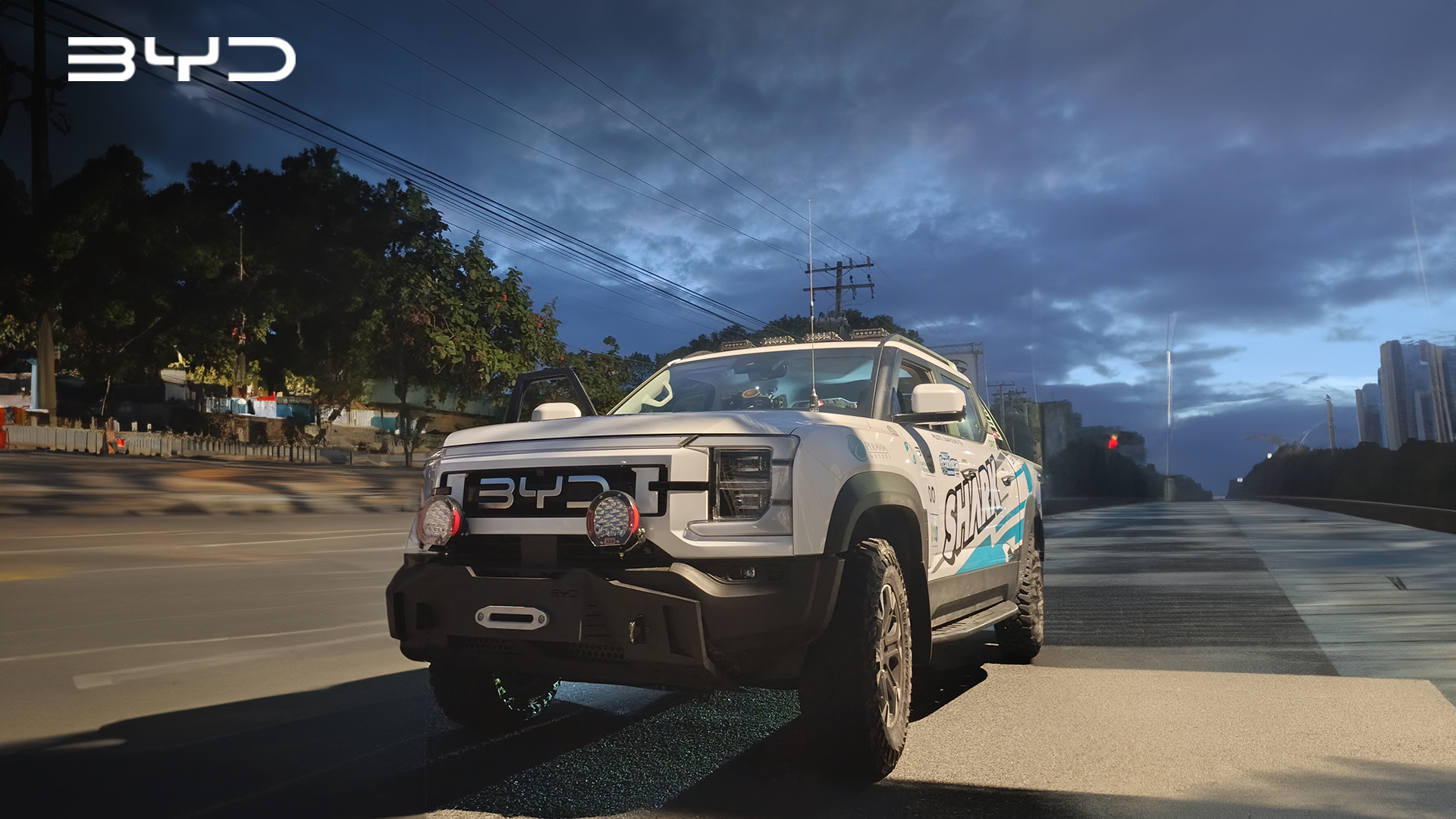 DR Shark on Road